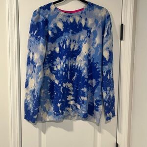 Charter Club Blue and White Cashmere Sweater (NWT)